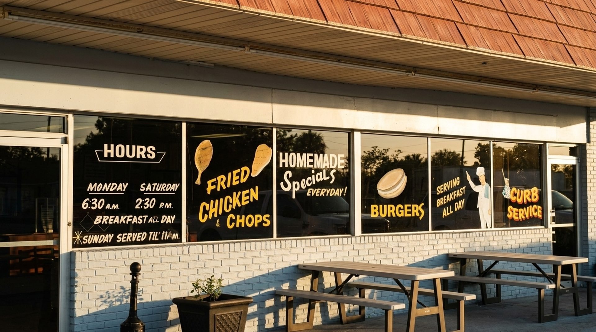 A Diner in Bowling Green, Florida